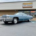 1973 Cadillac Coupe DeVille  Blue  472CI V8 3 Speed Automatic