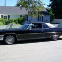 1973 Cadillac Coupe Deville Triple black