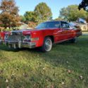 1973 Cadillac Eldorado 8.2 Coupe Red FWD Automatic el Classico, 40,761 miles