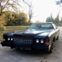 1973 cadillac eldorado convertible Black
