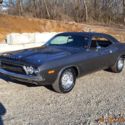 1973 CHALLENGER RALLYE TRIM 340 4SPD SOLID METAL BEAUTIFUL DARK SILVER VERY NICE