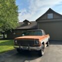 1973 Chevrolet C20/K20 Pickup Orange 4WD Automatic Cheyenne 4WD