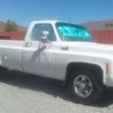 1973 Chevrolet C20/K20 Pickup White RWD Automatic Custom Deluxe