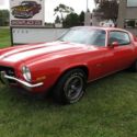 1973 CHEVROLET CAMARO Z28 60614 Miles RED 2 DOOR 8 CYLINDER AUTOMATIC