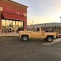 1973 Chevrolet Cheyenne C10 350 v8 2wd stepside short bed barn find ! Square bdy