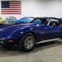 1973 Chevrolet Corvette  63955 Miles Blue Coupe 350cid V8 Automatic