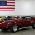 1973 Chevrolet Corvette  79422 Miles Maroon Coupe 350cid V8 Automatic