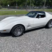1973 Chevrolet Corvette Coupe White