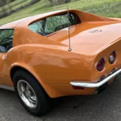 1973 Chevrolet Corvette Orange 4 speed
