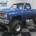 1973 Chevrolet K-10  149 Miles Metallic Blue Pickup Truck 383 Stroker V8 Automat