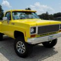 1973 Chevrolet K-10 4X4 Custom Deluxe Step-side