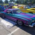 1973 Chevrolet Monte Carlo hot lowrider rod v8 auto kandy paint 13x7 zeniths