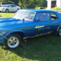 1973 Chevrolet Nova Drag race car --- full cage -- roller