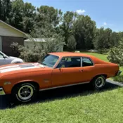 1973 Chevrolet Nova Orange
