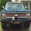 1973 CHEVY BLAZER 1973 RUSTY, 4&#034; LIFT, 35 &#034; YOK TIRES, NEEDS TUNE UP....
