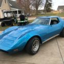1973 Chevy Corvette Blue Coupe Original Engine 4 speed manual