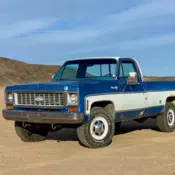 1973 Chevy K20 Cheyenne Package 4x4  Squarebody Truck in Orignial Condition