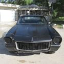 1973 chevy vega black good title no motor no tranny no interior