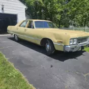 1973 Chrysler Newport Sedan Brown
