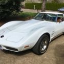 1973 Corvette, New Motor,Chrome metal rear factory bumpers