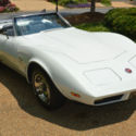 1973 Corvette Stingray Convertible- Automatic - White Top - Blue Interior
