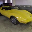 1973 CORVETTE STINGRAY YELLOW NICE NO RESERVE 1 YEAR ONLY CAR