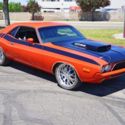 1973 Dodge Challenger  463 Miles Orange Coupe 605 Manual