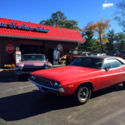 1973 Dodge Challenger  56722 Miles Red Coupe 318C V8 3-Speed Automatic