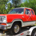 1973 DODGE D 200 CLUB CAB SE, TIME CAPSULE, WITH FACTORY 440, CAMPER SPECIAL