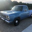 1973 Dodge D100 Short Bed CA Muscle Truck Great Driver