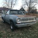 1973 dodge d100 short bed pickup  CALIFORNIA SHEETMETAL