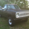 1973 Dodge W200 4x4 4 speed Divorced T-case