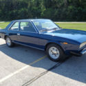 1973 Fiat 130 Coupe   16K Original Miles   Blue w/Red Leather   EXTREMELY RARE