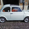 1973 Fiat 500 110F model L Luxury White