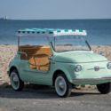 1973 Fiat Jolly - Stunning Mint Green with Wicker Seats and Matching Canopy