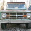 1973 FORD BRONCO, 302 V-8 3 AUTO, POSI  , RUNS AND DRIVES