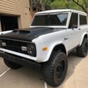 1973 Ford Bronco SUV White 4WD Automatic