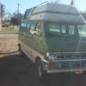 1973 ? Ford Econoline custom E 200 camper van  turtle top fiberglass top 302 v8