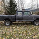 1973 Ford F-250 Custom Crew Cab 4x4 Short Bed Highboy