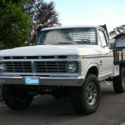 1973 FORD F-250 custom FACTORY HIGHBOY 4WD 390 V8 AUTOMATIC