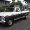 1973 Ford  F 250 Pick Up Truck Camper Special
