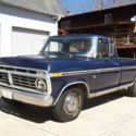 1973 FORD F100 RANGER LONG BED PICKUP BY ORIGINAL OWNER  ALL ORIGINAL  ONLY 89K