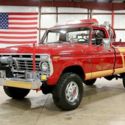 1973 Ford F250  18061 Miles Red Pickup Truck 360ci V8 Automatic