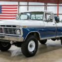 1973 Ford F250  45267 Miles Dark Blue Pickup Truck 360ci V8 4-Speed Manual