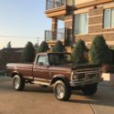 1973 Ford F250 4x4 Ranger XLT Hi Boy V-8 428 Cobra Jet Engine WORLDWIDE AUCTION
