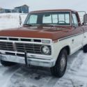 1973 FORD F250 RANGER XLT PICKUP TRUCK: VERY STRAIGHT, AUTO, A/C, RUNS EXCELLENT