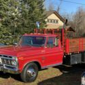 1973 Ford F350 Red RWD Manual