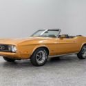 1973 Ford Mustang  1677 Miles Gold Convertible 351 Cleveland 3-Spd Auto