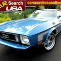 1973 Ford Mustang  64724 Miles Blue   Automatic