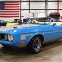 1973 Ford Mustang  94629 Miles Blue Convertible 351 Cleveland V8 Automatic